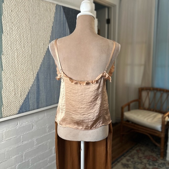 Free People Intimates Ruffle Lingerie Style Tank Top - Picture 6 of 10